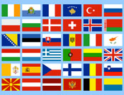 Europe Flags Quiz
