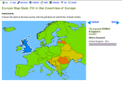 Europe Map Quiz